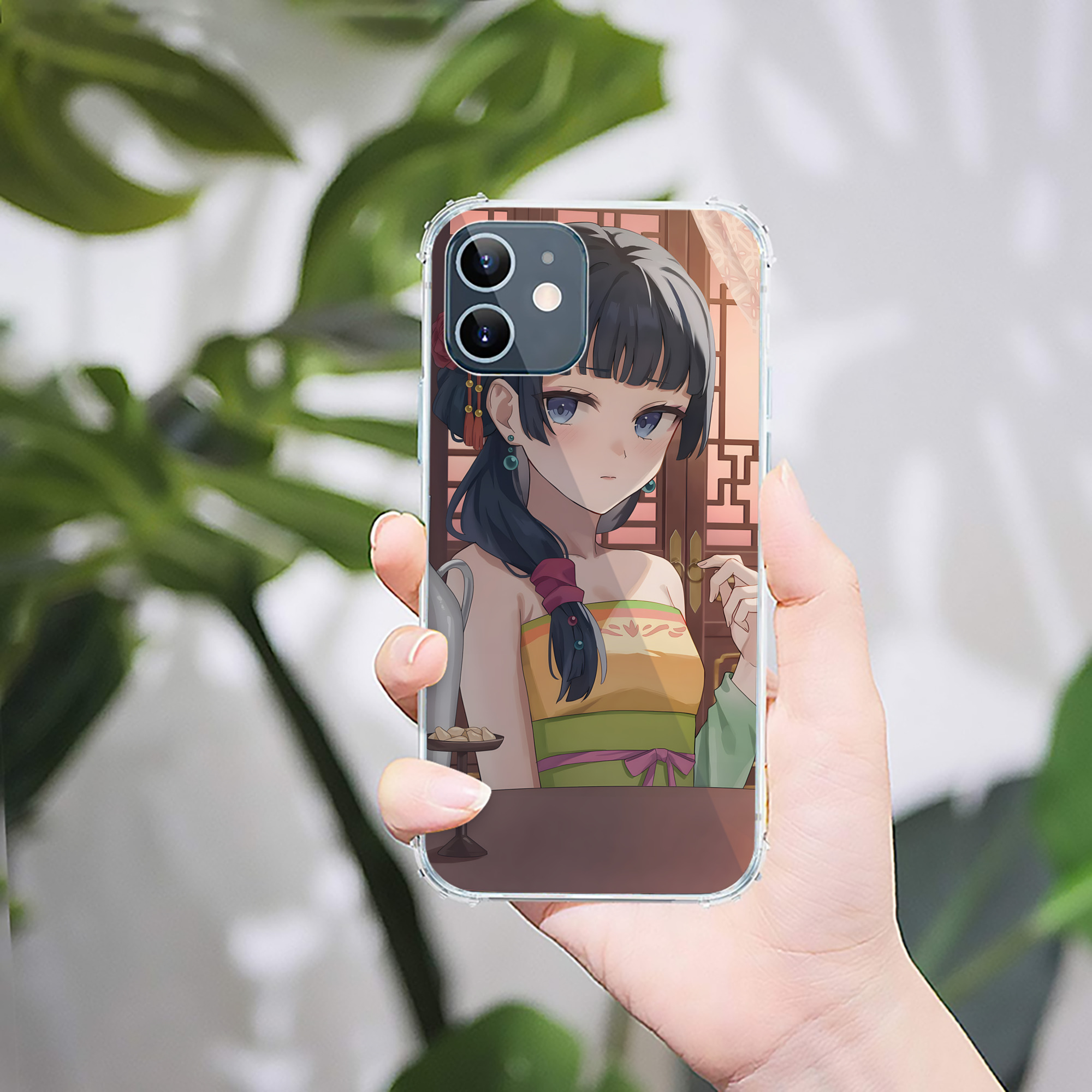 （画像用） 薬屋のひとりごと The Apothecary Diaries 【iPhone 12シリーズ対応】透明スマホケース（クリアソフトケース）